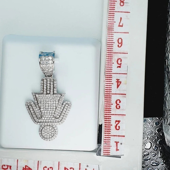 "925 Sterling Silver Cubic Zirconia Pendant, U19254757 - Picture 11 of 11